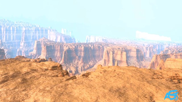3D Canyon Animation by Ali Soltanian Fard Jahromi