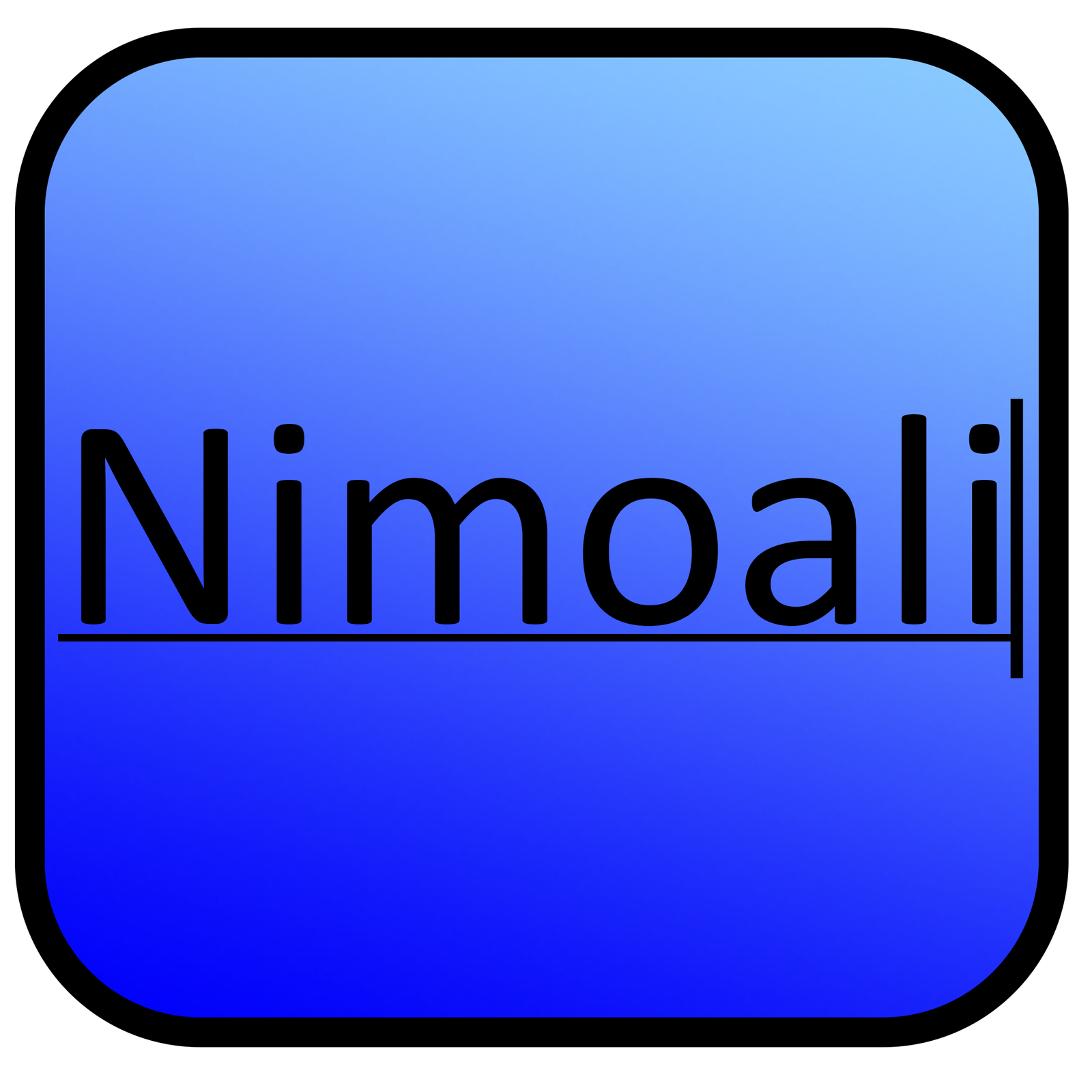 Nimoali Editor Logo